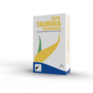 Fepa Taurina Liposomada ˑ 500mg - 60 cápsulas Fepadiet
