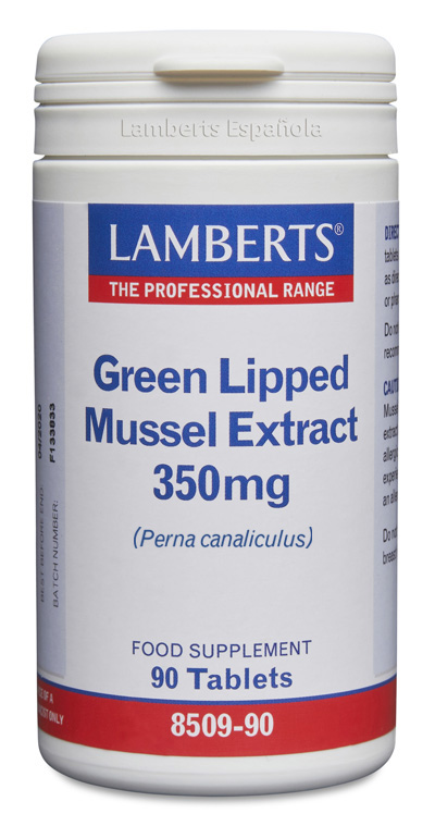 Extracto de Mejillón de Labio Verde 350 mg