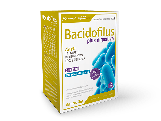 BACIDOFILUS PLUS DIGESTIVE 60 cápsulas