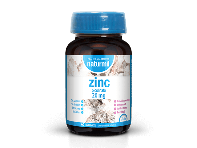 ZINC 20mg 60 comprimidos