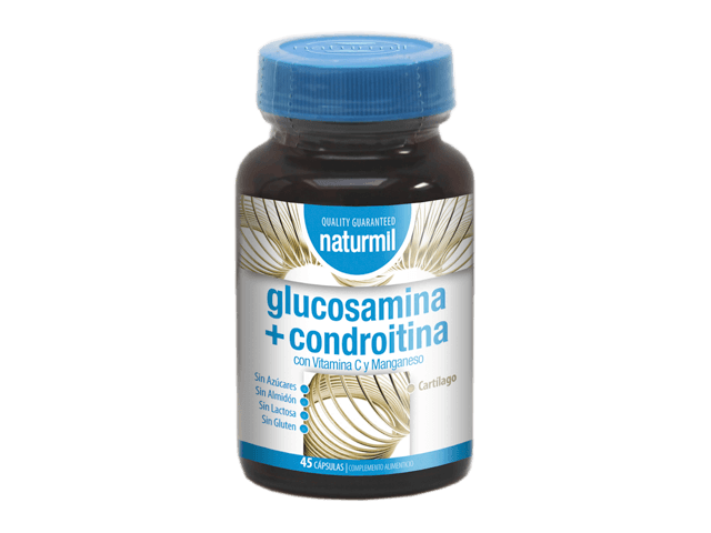 GLUCOSAMINA 500 mg+CONDROITINA 400 mg 45 cápsulas