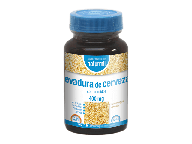LEVADURA DE CERVEZA 400mg 360+120 comprimidos