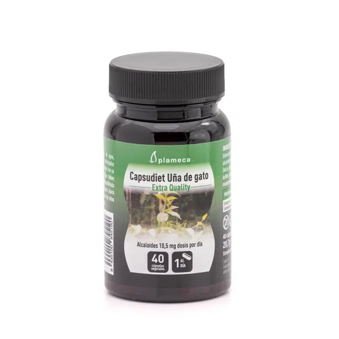 CAPSUDIET UÑA DE GATO 40 cáp. Vegetales Plameca
