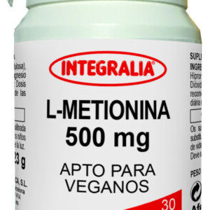 L-METIONINA 500 MG 30 CAPSULAS