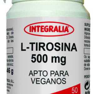 L-TIROSINA 500 MG 50 CAPSULAS