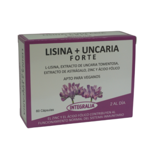LISINA + UNCARIA FORTE 60 CÁPSULAS