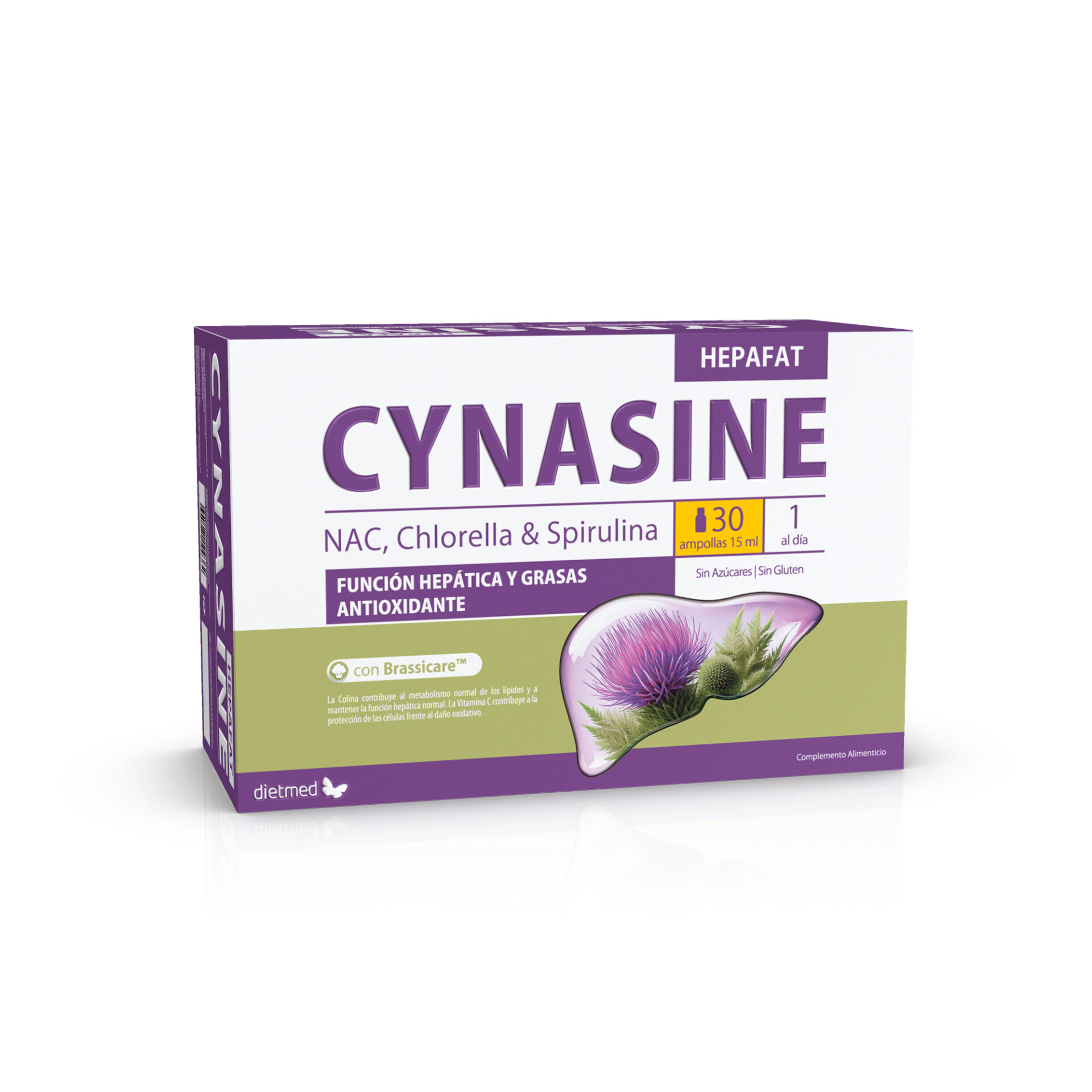 CYNASINE HEPAFAT 30 ampolas